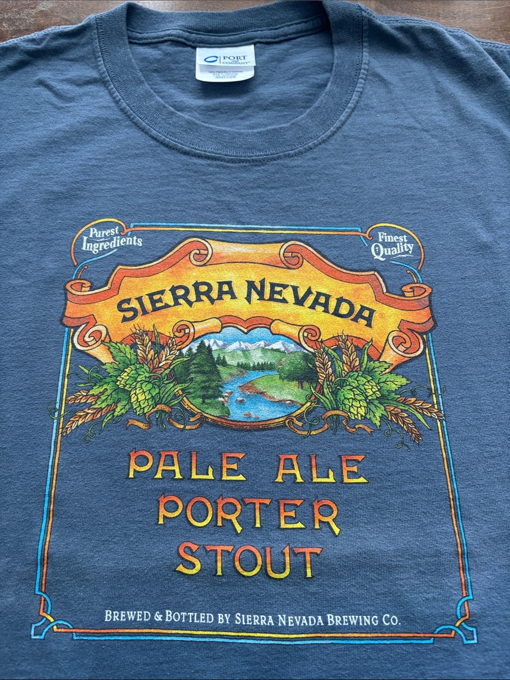 Sierra Nevada Men's Tee - Pale Ale Label